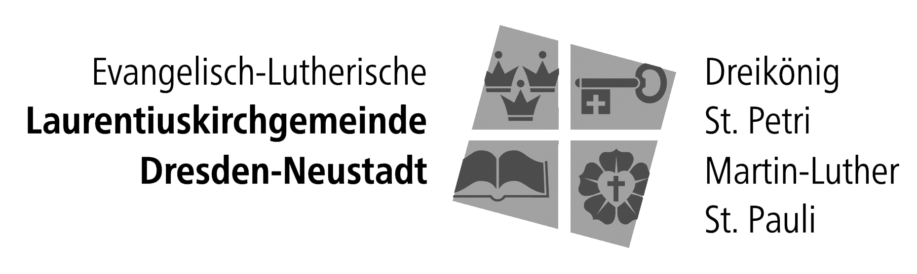 Logo Ev.-Luth. Laurentiuskirchgemeinde Dresden-Neustadt