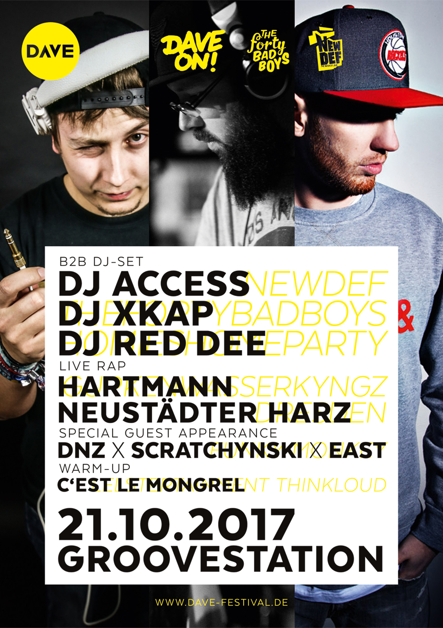 Bild über die Neuigkeit DAVE ON! | Groovestation – Programmänderung 