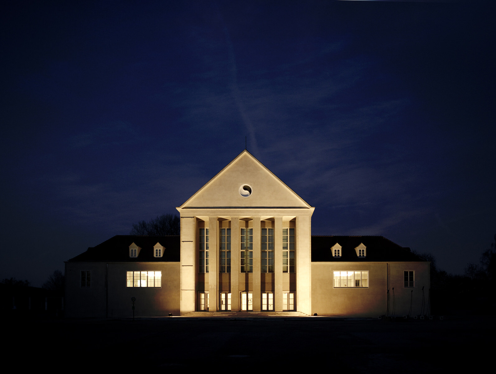 Außenansicht der Venue HELLERAU – Europäisches Zentrum der Künste