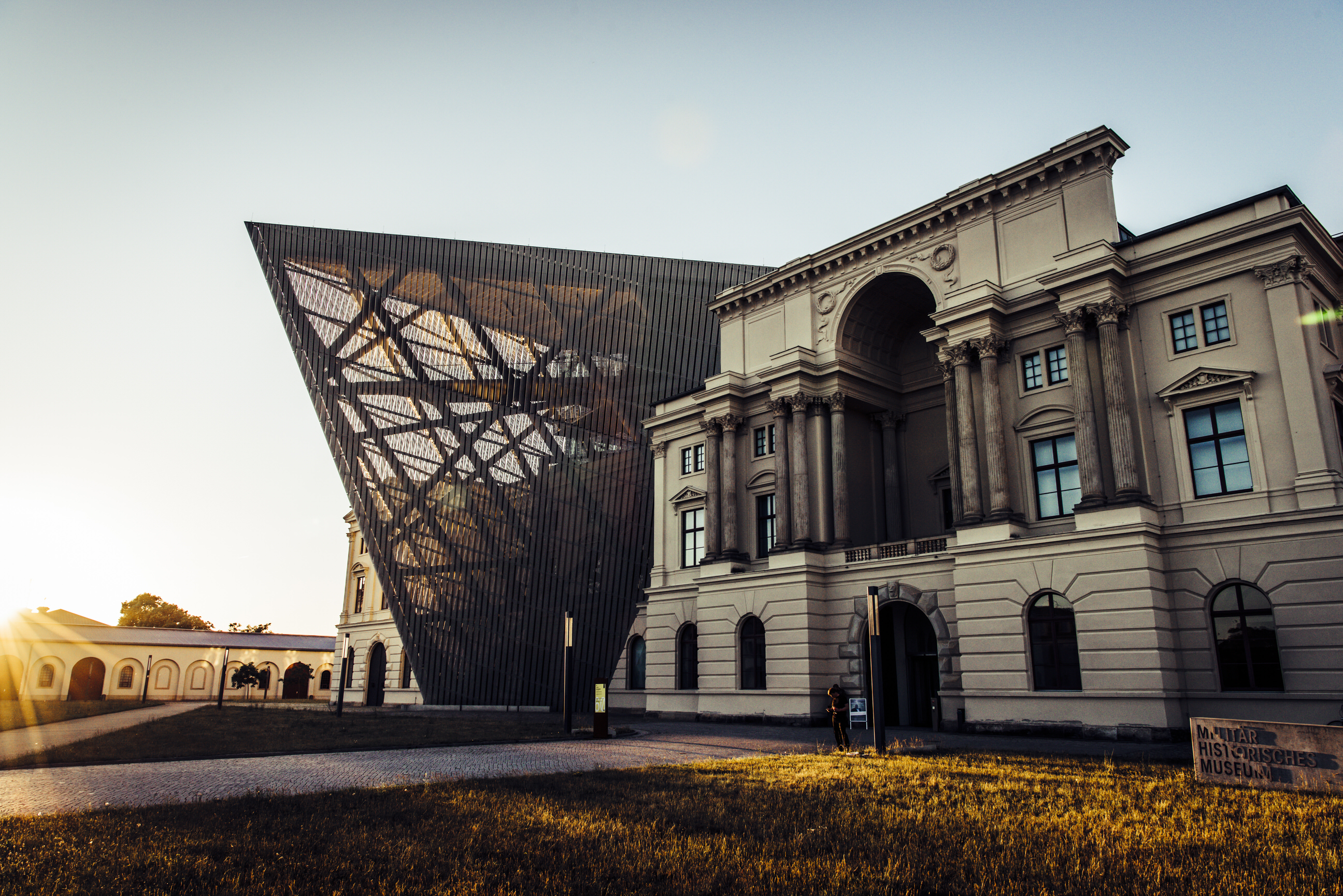 Außenansicht der Venue Militärhistorisches Museum Dresden