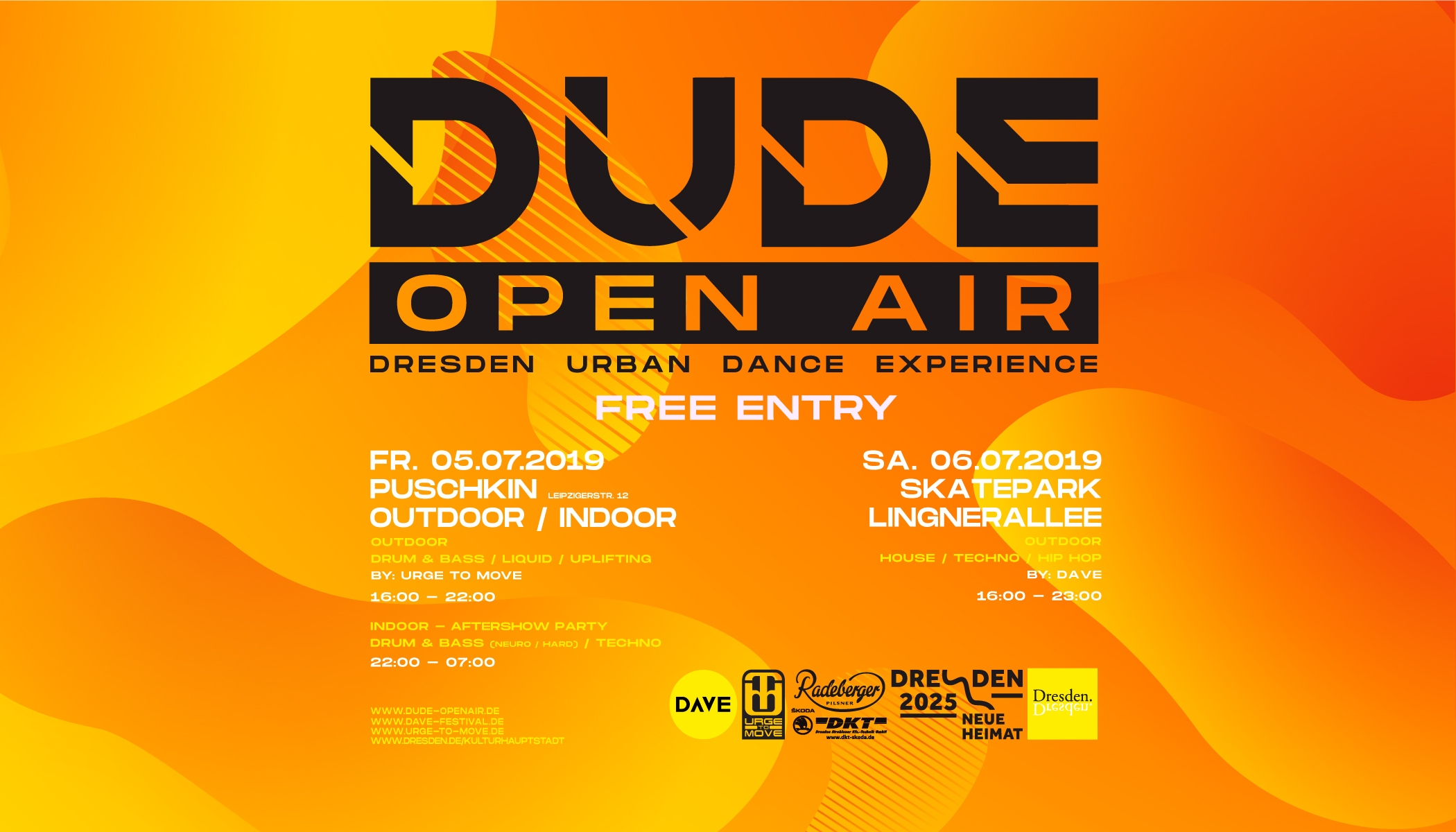 Bild über die Neuigkeit DUDE Open-Air mit Carl Craig & Dimension 