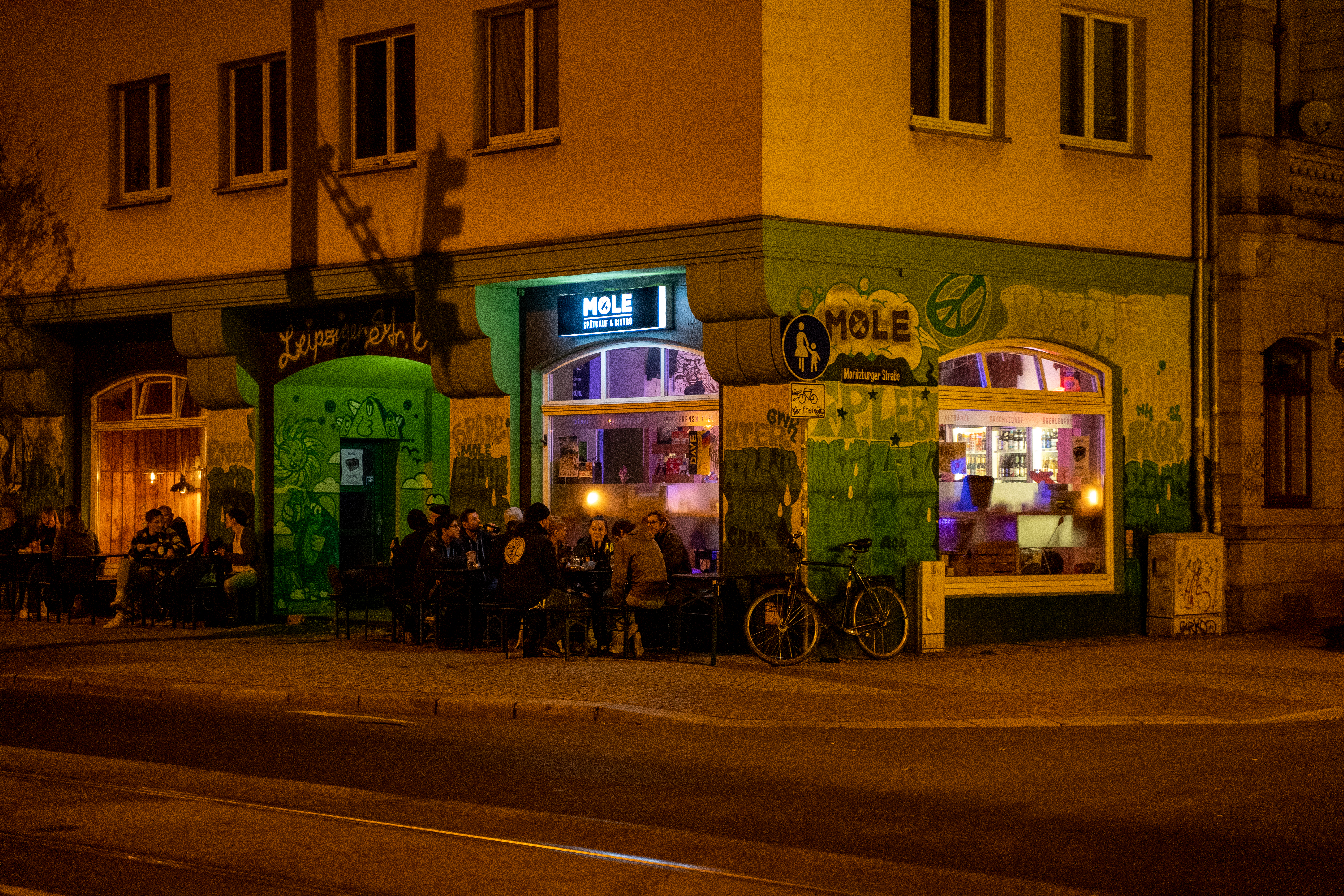 Außenansicht der Venue Mole