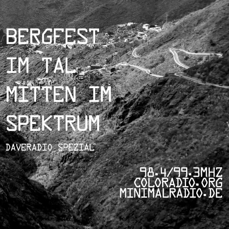 Event Artwork von Bergfest im Tal mitten im Spektrum