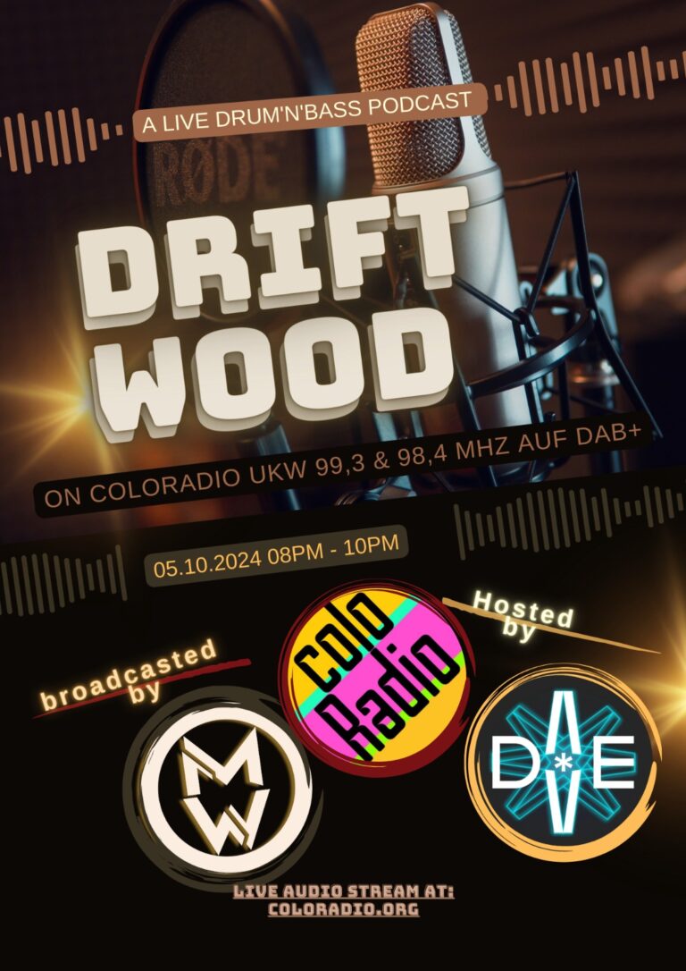 Event Artwork von Driftwood – A Live Drum and Bass Podcast