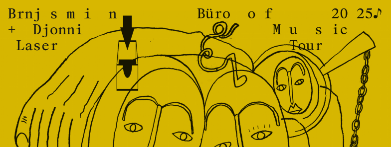 Event Artwork von WHISPERS & ECHOES #10 x DAVE: Brnjsmin & Djonni Laser