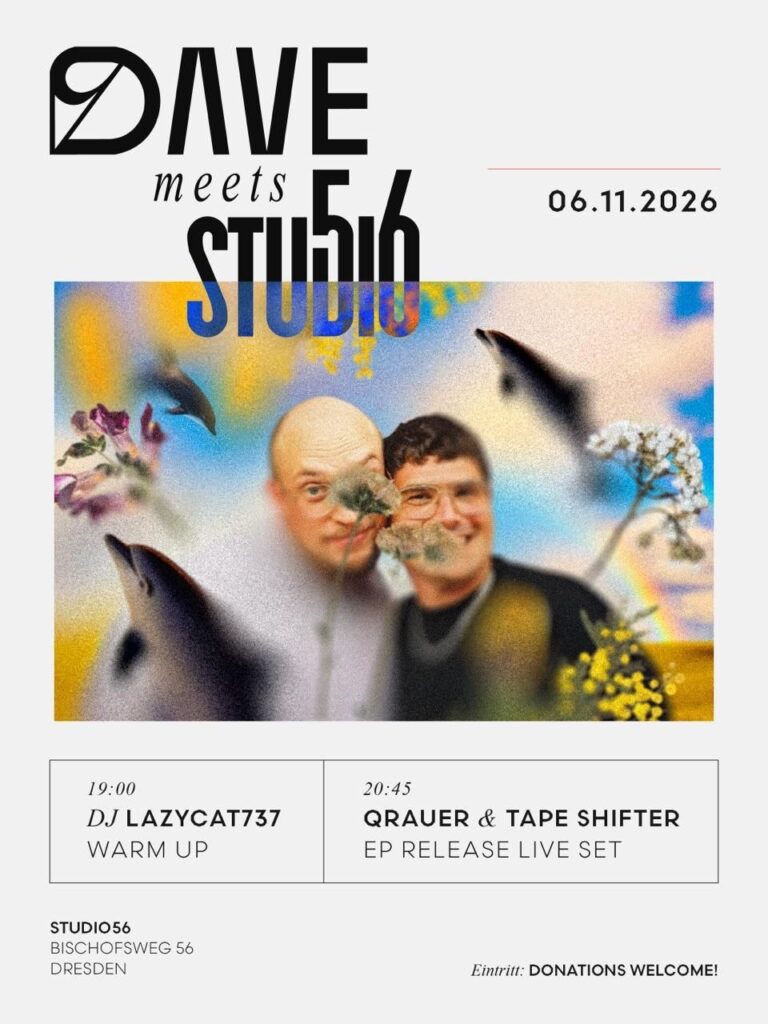 Event Artwork von DAVE meets STUDIO 56