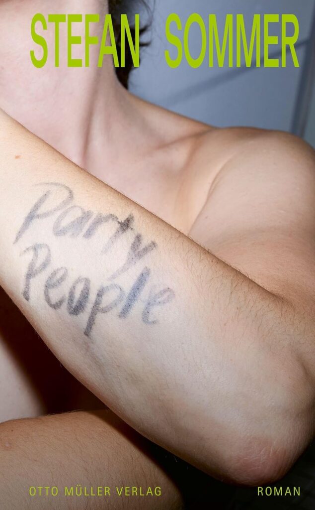 Event Artwork von DAVE X objekt klein a „Partypeople“ von und mit Stefan Sommer
